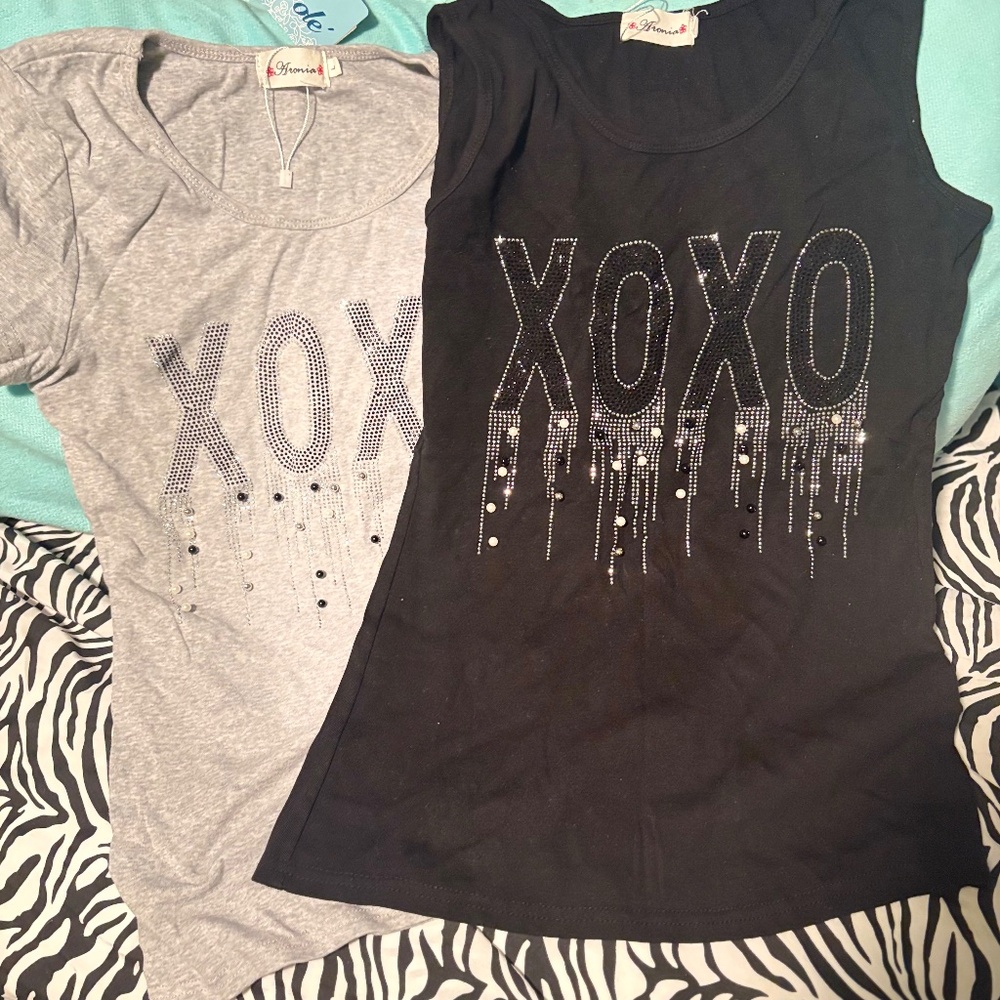 Women's bling tops